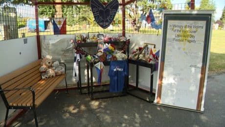 New semi-permanent memorial in place for victims of Lapu Lapu Day attack in Vancouver