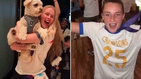 Inside the Lionesses' party as England players celebrate into the early hours after Euros win
