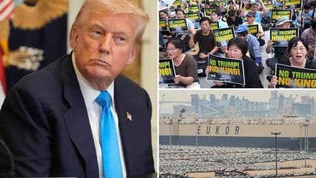 Trump announces South Korea trade deal with $350B US investment hours before tariff deadline