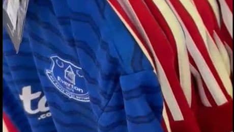 Revealed: Man United and Liverpool shirts at Manchester Airport are subject of PRANKS by rival Leeds United and Everton fans