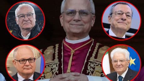 Ranieri, Mattarella, Draghi e Gualtieri. Social scatenati: "Ecco a chi somiglia Leone XIV"