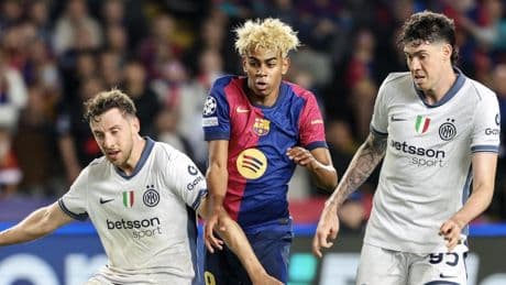 El Barça resiste al Inter gracias a un estratosférico Lamine Yamal