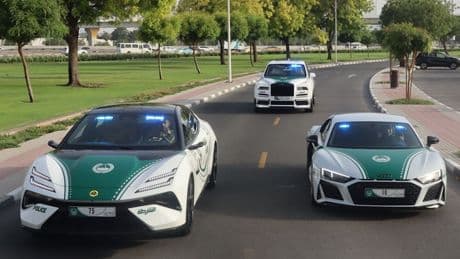 Lotus, Audi und Rolls Royce - Neue Autos für Dubai-Polizei