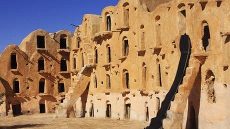 Las casas escarbadas en las montañas donde vivían los amazigh