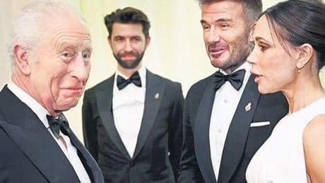 Ve huzurunuzda SIr DavId Beckham: O şimdi şövalye