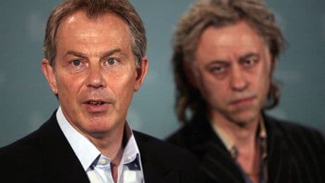 Bob Geldof threatened to quit high-profile Tony Blair group after just one meeting