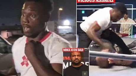 Raja Jackson's disturbing response after assault of wrestler emerges as cops probe barbaric attack