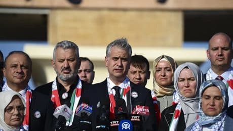 Cumhur İttifakı heyeti, Refah Sınır Kapısı'nı ziyaret etti: Gazze'de tüm ablukalar toptan kaldırılmalıdır