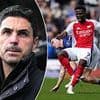 Mikel Arteta gives update on Bukayo Saka after the Arsenal star was forced off against Ipswich - and opens up on Jorginho's condition ahead of clashes against Crystal Palace and PSG