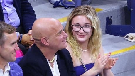 Andre Agassi: Seltener Auftritt mit seiner Tochter