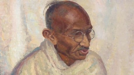 Only known oil portrait Gandhi sat for fetches £152,800 at auction