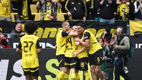 Fußball-Bundesliga: Borussia Dortmund und Eintracht Frankfurt qualifizieren sich für die Champions League
