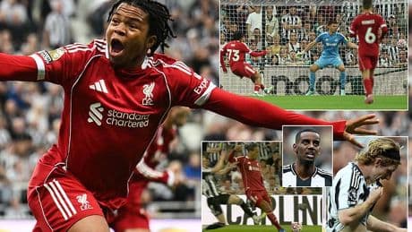 Newcastle 2-3 Liverpool: This almost felt too cruel after the humiliation Newcastle have endured this summer, writes OLIVER HOLT as 16-year-old Rio Ngumoha nets 100th-minute winner