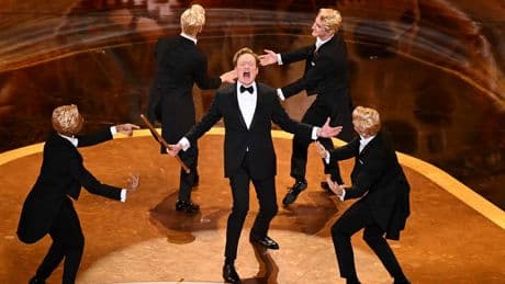 Oscar Ödülleri'nin sunucusu Conan O'Brien, Oyuncak Hikayesi 5 kadrosunda