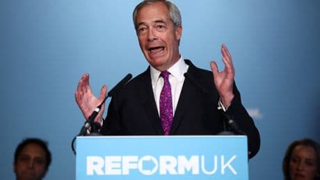 Farage declares Reform is ‘party of the workers’ as he vows to trash Starmer’s legacy