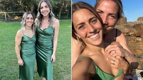 Matildas star Katrina Gorry and her wife-to-be take on a new sporting challenge just days before their wedding