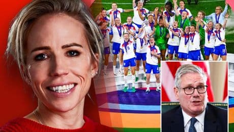 Victorious Lionesses’ sheer pride in being English is wake-up call for Starmer – he has an open goal, but can he score?