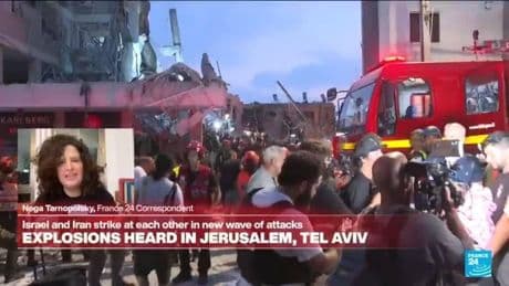 Non-stop missiles, sirens in Israel for several hours as Iranian strikes cause casualties