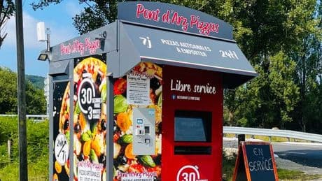 Pain, pizza et même des huîtres: les distributeurs automatiques de nourriture en pleine expansion