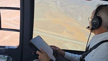 Bakan Uraloğlu, Ankara-İzmir YHT Hattı Sinanpaşa Şantiyesi'nde incelemelerde bulundu