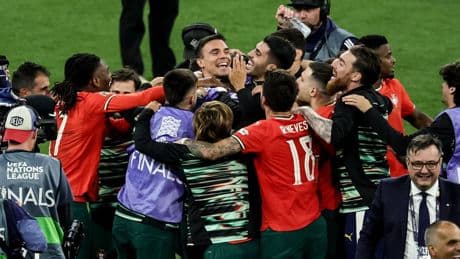 Portugal klopt Spanje in finale Nations League na strafschoppen