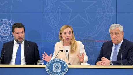 Il timore dei dazi sui consensi: la partita incrociata di Meloni, Tajani e Salvini