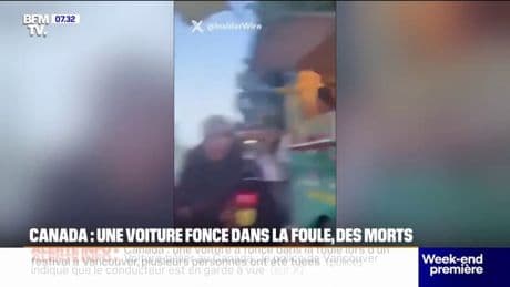Canada: une voiture fonce dans la foule et fait plusieurs morts
