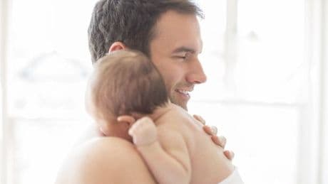 Warning to parents after baby girl grows 'micropenis' from lying on dad's chest