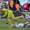 Concerning moment Jarrod Bowen runs into goalpost in eerily similar incident to that which left Taiwo Awoyini in a coma