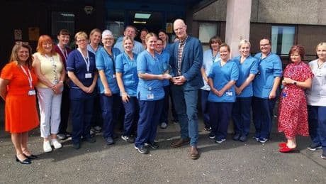 Motherwell’s district nursing team announced as runner-up in national award for person-centred care