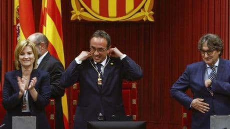 El independentismo afea a la abadía de Montserrat, reserva espiritual del nacionalismo, su acogida a los Reyes