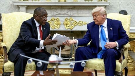 Les sacs mortuaires montrés par Trump ont été filmés en RDC, pas en Afrique du Sud