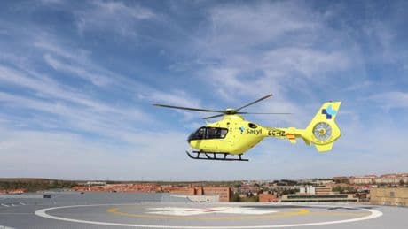 Violento choque en Ucero: cuatro heridos, uno en estado grave evacuado en helicóptero