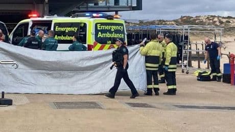 Swimmer in serious condition in hospital after being mauled by shark