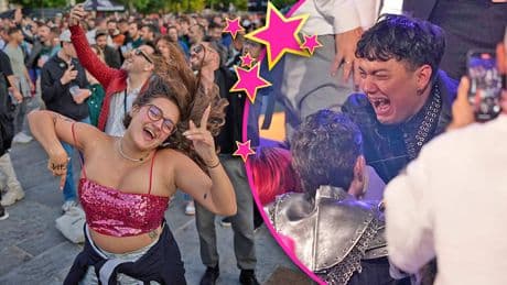 Jubel und Freudentränen - Die knallbunten Bilder der ESC-Partynacht