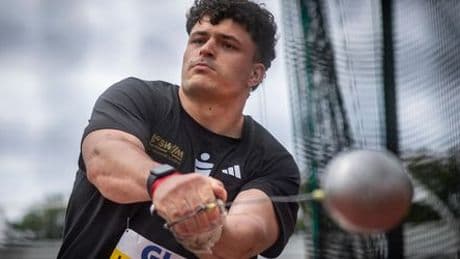 Leichtathletik-Hoffnung Merlin Hummel: Hammer-Typ