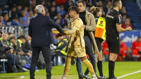 El Málaga hace cuentas mientras pierde a Kevin