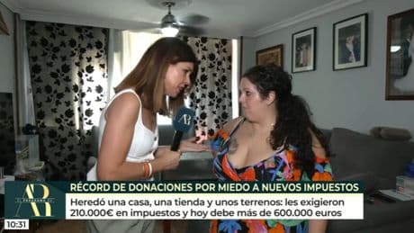 Carmen, afectada por el impuesto de sucesiones: &quot;Acepté la herencia y luego me dijeron que tenía pagar 210.000 euros&quot;