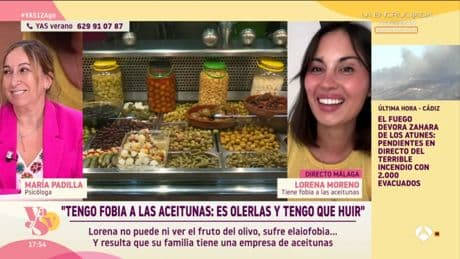 La extraña fobia de una mujer a un aperitivo típico español: "Voy a un sitio a comer y, como las pongan..."