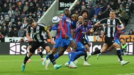Newcastle 5 Crystal Palace 0: Magpies move into third with scintillating show to do ill boss Howe proud
