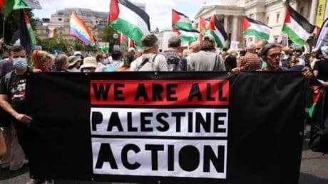 Palestine Action ‘will be banned’ as terror group in UK