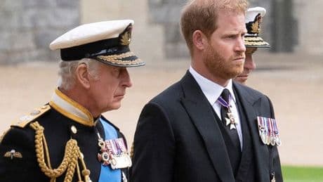 King Charles 'open to ending Prince Harry feud' – but on one condition