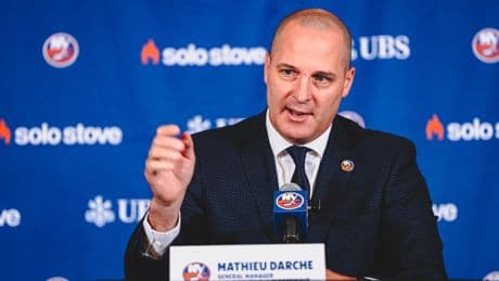 Mathieu Darche adroitly avoided sentiment in important first Islanders draft