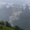 Moment village is buried, with 'many homes' destroyed when massive glacier crashes down Swiss mountain