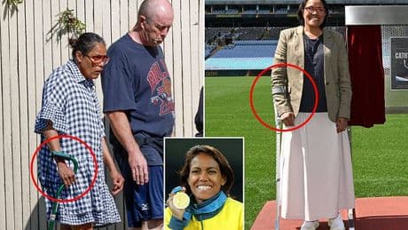 Cathy Freeman reveals she is battling to be able to run again after suffering a serious injury