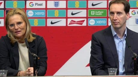 It’s a bit early – FA chief Mark Bullingham on Sarina Wiegman new contract talks