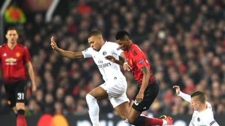 Mbappé ya cayó ante Rashford