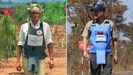 Prince Harry makes emotional return to Angolan minefield Princess Diana visited