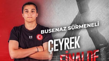 Busenaz Sürmeneli çeyrek finalde