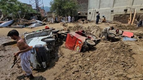 Pakistan: Sturzflut, Starkregen und Erdrutsche fordern Hunderte Tote